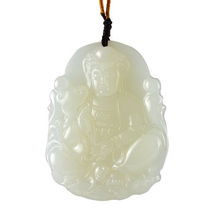天下玉緣白玉觀音吊墜 精雕細琢，賜福永葆平安